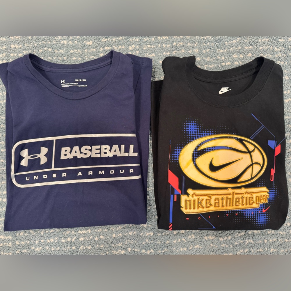 Nike and Under Armour Graphic T-Shirts